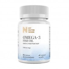 My Nutri Week Omega-3 Fish Oil 1000 mg (60 caps)