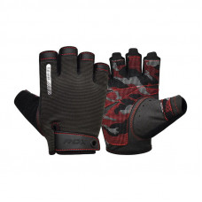 RDX RDX T2 Half Gloves Red (S size)