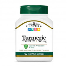 21st Century Turmeric Complex 500 mg (60 veg caps)