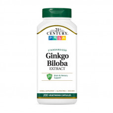 21st Century Ginkgo Biloba Extract (200 veg caps)