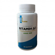ABU Vitamin D3 4000 IU (60 caps) (60 caps)
