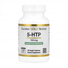 California Gold Nutrition 5-HTP 100 mg (90 veg caps)