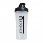 Brave U Shaker With Metal Ball (600 ml, transporent)