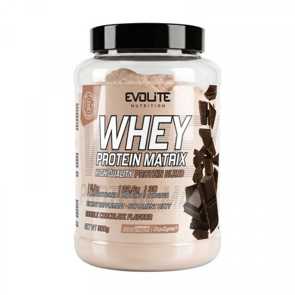 Evolite Nutrition Whey Protein Matrix (900 g, double chocolate)