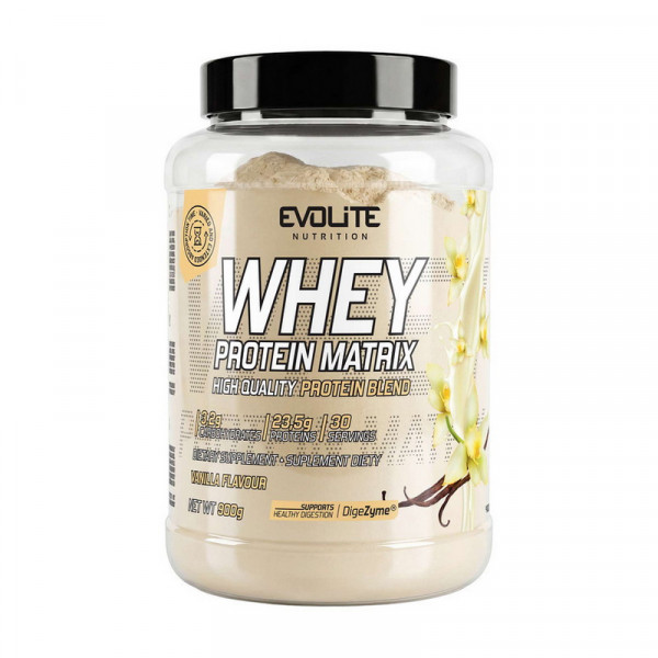 Evolite Nutrition Whey Protein Matrix (900 g, vanilla)