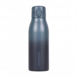 UZSPACE Uzspace Iron Waterboottle 4203 (600 ml, blue/grey)