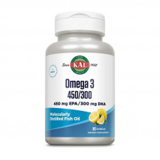 KAL Omega 3 Molecularly Distilled Fish Oil (60 softgel)