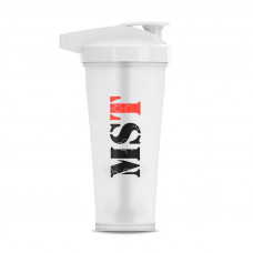MST Shaker No Excuses Just MST (600 ml, white)
