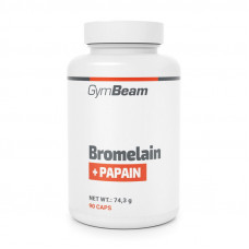GymBeam Bromelain + Papain (90 caps)
