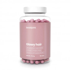 GymBeam Beastpink Glowy Hair (90 caps)