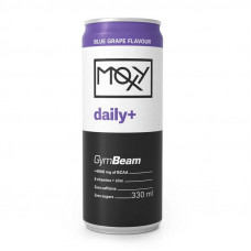 GymBeam MOXY daily+ (330 ml, blue grape)