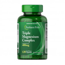 Puritan's Pride Triple Magnesium Complex 400 mg (120 caps)
