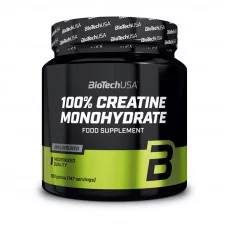 BioTech 100% Creatine Monohydrate (банка) (500 g, unflavored)