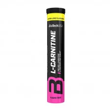 BioTech Effervescent L-Carnitine 500 mg (20 tab, lemon)