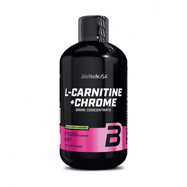 BioTech L-Carnitine 35 000 + Chrome (500 ml, orange)