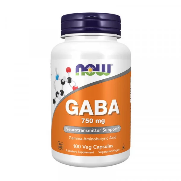 NOW GABA 750 mg (100 cap)