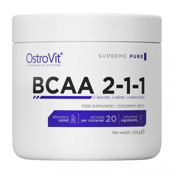 BCAA 2-1-1 (200 g, pure) OstroVit