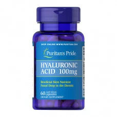 Puritan's Pride Hyaluronic Acid 100 mg (60 capsules)