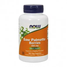 NOW Saw Palmetto Berries 550 mg (100 caps)