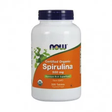 NOW Spirulina 500 mg organic (500 tabs)