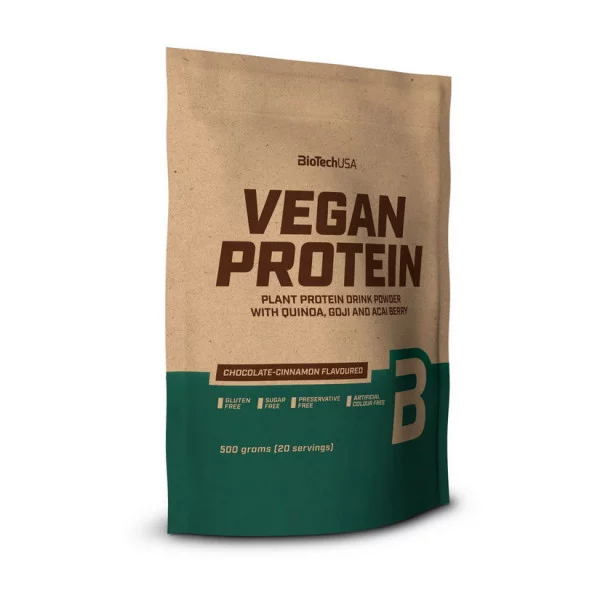 BioTech Vegan Protein (500 g, vanilla cookie)