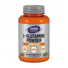NOW L-Glutamine Powder (170 g, unflavored)