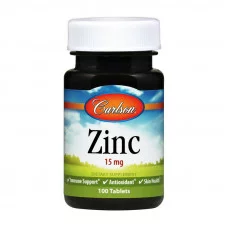 Carlson Labs Zinc 15 mg (100 tabs)