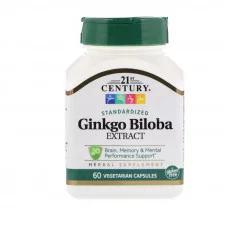 21st Century Ginkgo Biloba (60 veg caps)