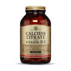 Solgar Calcium Citrate with vit D3 (термін до 28.01.2025) (240 tab)