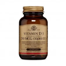 Solgar Vitamin D3 250 mcg (10,000 IU) (термін до 28.01.2025) (120 sgels)