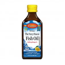 Carlson Labs The Very Finest Fish Oil 1,600 mg Omega-3s (200 ml, lemon)