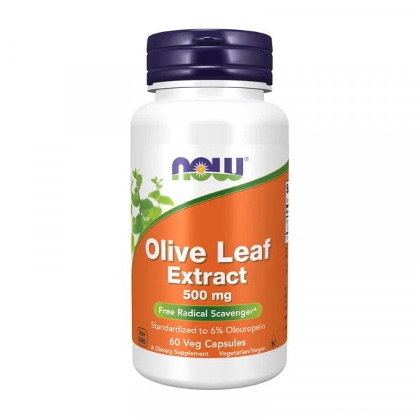 NOW Olive Leaf Extract 500 mg (60 veg caps)