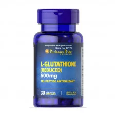 Puritan's Pride L-Glutathione (Reduced) 500 mg (30 caps)