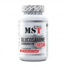 MST Glucosamine Chondroitin + MSM + hyaluronic acid (90 pills)