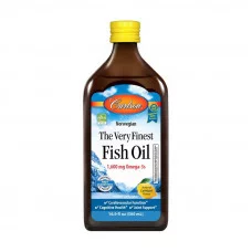 Carlson Labs The Very Finest Fish Oil 1,600 mg Omega-3s (500 ml, lemon)