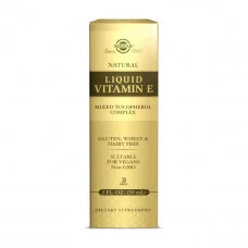 Solgar Liquid Vitamin E 100 mg (150 IU) mixed tochopherol complex (59 ml)