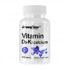 IronFlex Vitamin D3+K2 calcium (100 tabs)