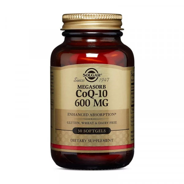 Solgar MegaSorb CoQ-10 600 mg (30 softgels)