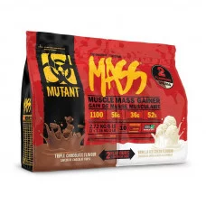 Mutant Mutant Mass 2 Flavours one bag (2,72, triple chocolate & vanilla ice cream)