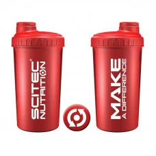 Scitec Nutrition Shaker Scitec Nutrition Make A Difference (700 ml, red)