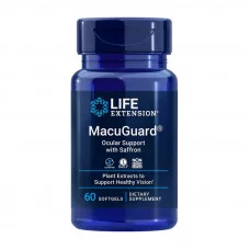 Life Extension MacuGuard Ocular Support with Saffron (60 softgels)