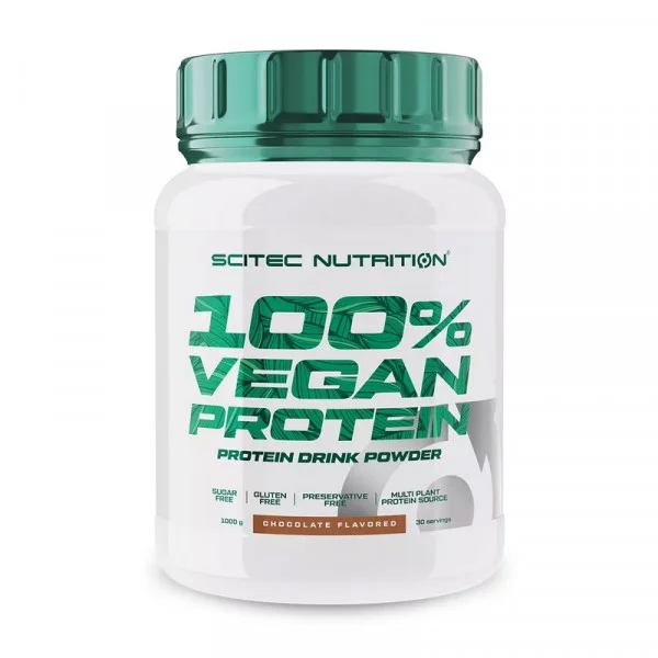 Scitec Nutrition 100% Vegan Protein (1 kg, chocolate)