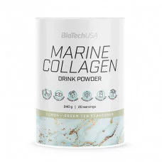BioTech Marine Collagen (240 g, lemon - green tea)