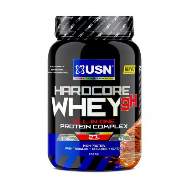USN Hardcore Whey (908 g, chocolate)