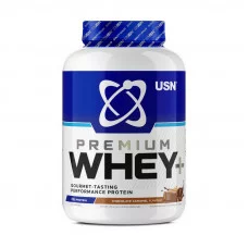 USN Whey+ Premium Protein (2 kg, chocolate caramel)