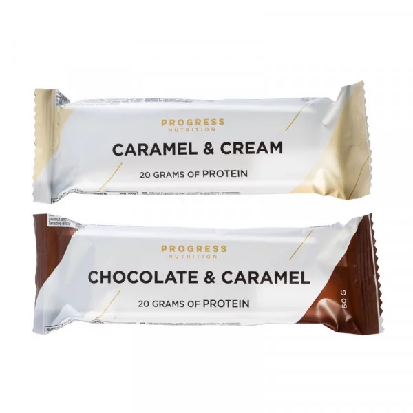 Progress Nutrition Protein Bar (60 g, chocolate & caramel)