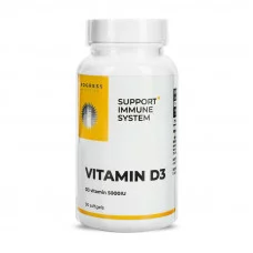 Progress Nutrition Vitamin D3 5000IU (90 sgels)