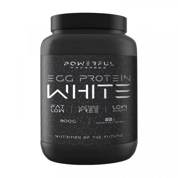 Powerful Progress 100% EGG Protein White (900 g, salted caramel)