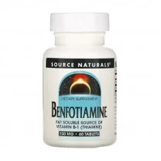 Source Naturals Benfotiamine 150 mg (60 tab)
