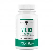 TREC nutrition Vit. D3 + K2 MK-7 (60 caps)